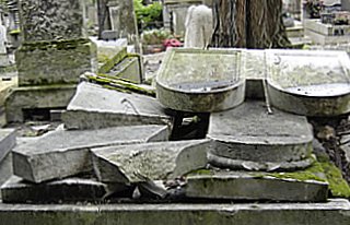 Ruins of Pere Lachaise, Paris
