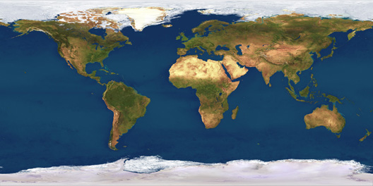 World Map from Planetary Visions